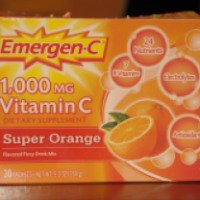 Витамины в пакетиках Alacer "Emergen-C" 1000 mg Vitamin C
