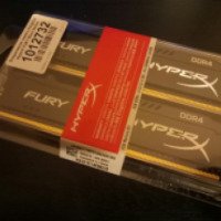 Оперативная память Kingston HyperX FURY Black Series DDR4-2133Mhz 8Gb (2x4)