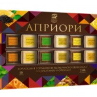 Коллекция горького и молочного шоколада Верность качеству "Априори"