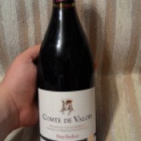 Вино столовое красное полусладкое Жанжан "Comte De Valois"