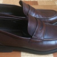 Коричневые туфли лоферы Roberto Bruni