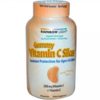 Жевательные витамины Rainbow Light Gummy Vitamin C Slices