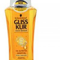 Шампунь против сечения волос Schwarzkopf Gliss Kur Oil Nutritive