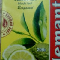 Черный листовой индийский чай с бергамотом HEMANT