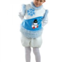 Карнавальный костюм Батик "Снеговик снежный"