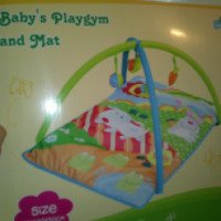 Развивающий детский коврик Мир детства Baby's Playgym and Mat