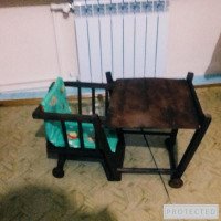 Деревянный стульчик для кормления Фея