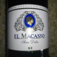 Напиток винный газированный белый Кубань "El Macasso"