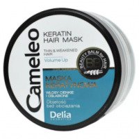 Кератиновая маска Delia Cosmetics Cameleo Volume Up "Объем волос"