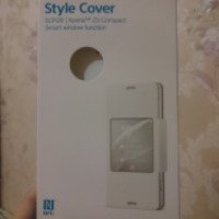 Чехол Sony Style Cover для Sony z3 Compact
