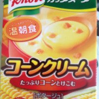 Кукурузный суп Knorr с сухариками