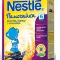 Детская каша Nestle Помогайка - Овес, пшеница с черносливом