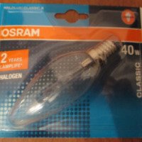 Электрическая галогеновая лампочка Osram Classic