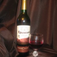 Вино столовое сухое красное Вина Ливадии "Крымский вечер"