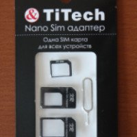 Micro Sim адаптер TiTech TT-NSA
