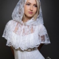 Венчальный платок Юлия Сеньковская "Ангелия"