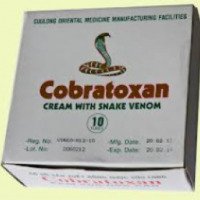 Мазь на основе змеиного яда "Cobratoxan"