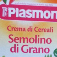 Детская молочная манная каша Plasmon Semolino di grano