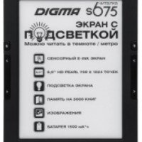 Электронная книга Digma S675