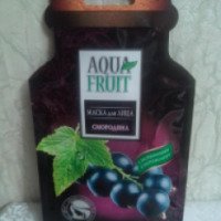 Маска для лица смородина Aqua Fruit
