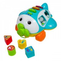 Развивающая музыкальная игрушка Baby Go "Самолет-сортер"