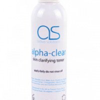 Очищающий тоник Active Solutions Alpha-Clear skin clarifying toner mandelic acid