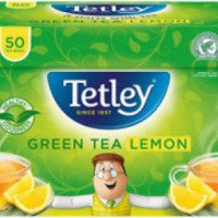 Зеленый чай с лимоном Tetley Green Tea Lemon