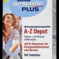 Витамины Das Gesunde Plus A-Z Depot