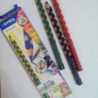 Цветные трехгранные карандаши Lyra Groove
