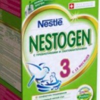 Детское молочко с пребиотиками Nestle Nestogen-3