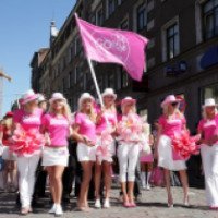 Парад блондинок в Риге (Латвия)