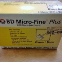 Иглы BD Micro-Fine Plus для шприц-ручек