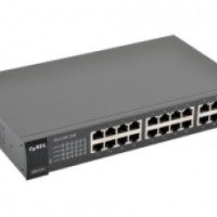 24-портовый коммутатор Zyxel Fast Ethernet ES1100-24E