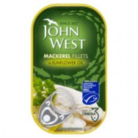 Филе скумбрии John West в подсолнечном масле