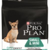 Корм для взрослых собак малых пород с чувствительным пищеварением Purina Pro Plan Sensitive Digestion ягненок