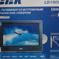 ЖК-телевизор BBK LD1906K со встроенным караоке-DVD плеером