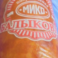 Колбаса полукопченая Мико Балыковая