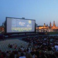 Ночи фильмов на берегу Эльбы в Дрездене (Германия, Дрезден)