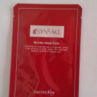 Маска для лица Secret Key Syn-ake Anti Wrinkle & Whitening