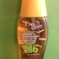 Солнцезащитное масло Аргана с Бета-каротином Dr Sun
