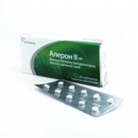 Противоаллергические таблетки Алерон