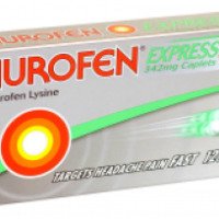 Обезболивающий препарат Нурофен Экспресс