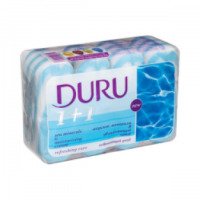 Мыло туалетное "Duru 1+1" Морские минералы + увлажняющий крем