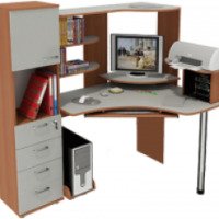 Угловой компьютерный стол Aros мебель Фрегат-5