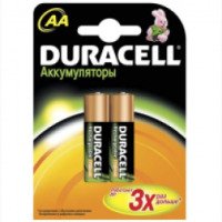Аккумуляторные батарейки Duracell AA/HR6/1700 mAh