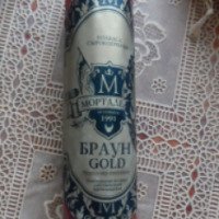 Колбаса сырокопченая Мортадель Браун Gold