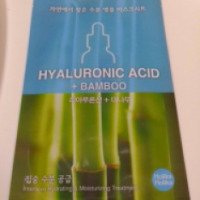 Тканевая маска для лица Holica Holica Hyaluronic Acid + Bamboo