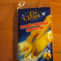 Латексные хозяйственные перчатки Dr. Clean