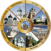 Туристический маршрут "Золотое кольцо России" (Россия)