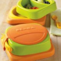 Набор детской посуды Beaba Soft Lunch Box